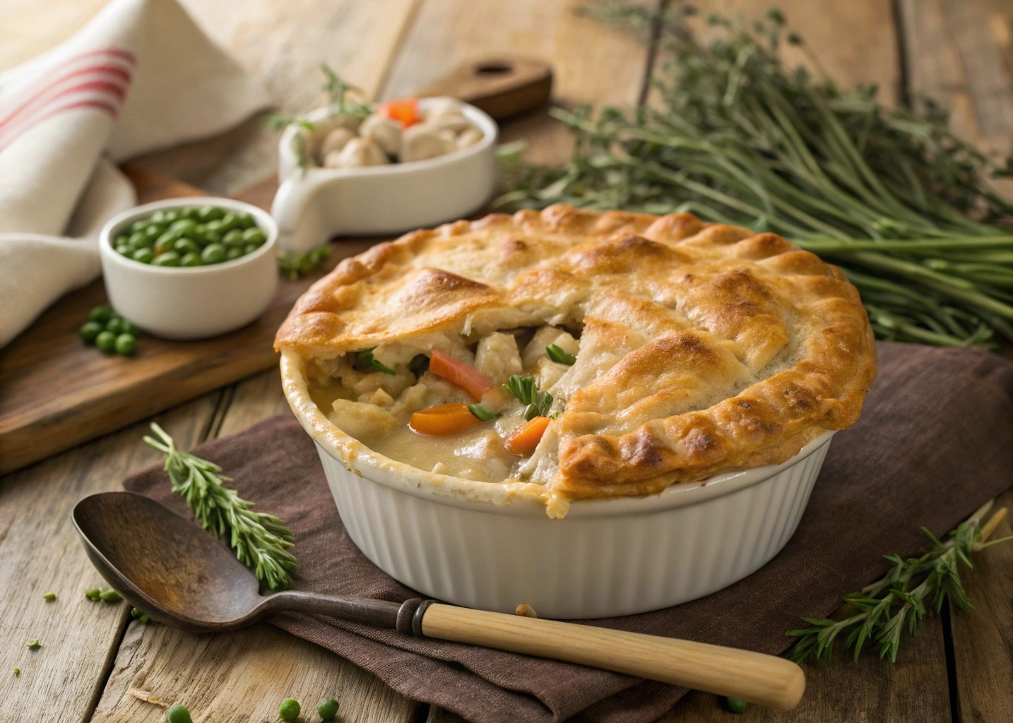 Easy Chicken Pot Pie with Cream of Chicken Soup – A comforting, quick, and delicious weeknight dinner.