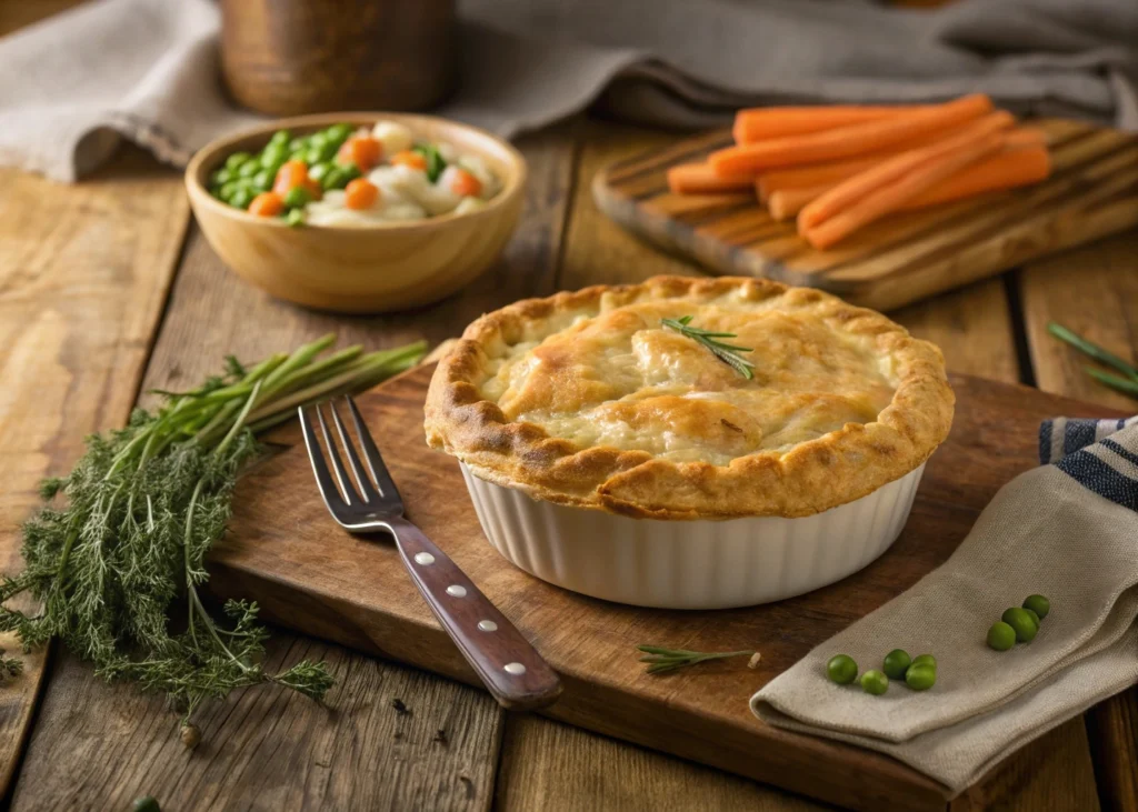 Chicken Pot Pie Recipe Is Perfect for Busy Nights – Quick and easy comfort food.

